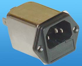 6A/250V POWER INLET & RFI MODULE